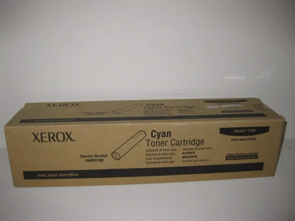 ¡Oferta! XEROX TONER CYAN PHASER 7760  25.000 PAG 106R1160