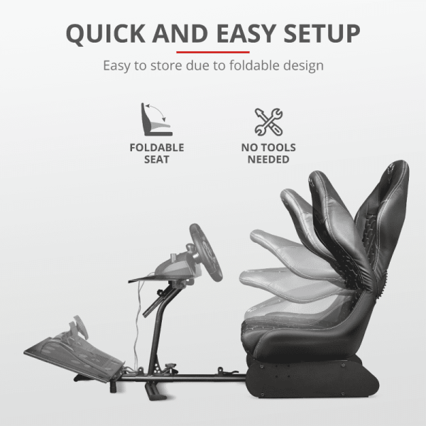 TRUST GXT 1155 asiento de simulación Carreras GXT 1155 - Imagen 3