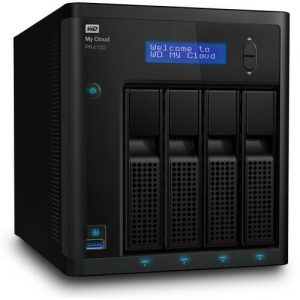 Western Digital WD My Cloud PR4100 NAS de 4 Bahías 24TB WDBNFA0240KBK-NESN
