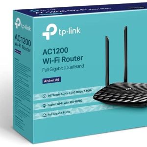 TP-Link AC1200 Gigabit Router WiFi Archer A6