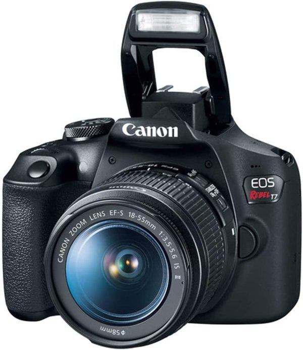 ¡Oferta! Canon EOS Rebel T7 DSLR Camara lente 18-55 mm 2727C002