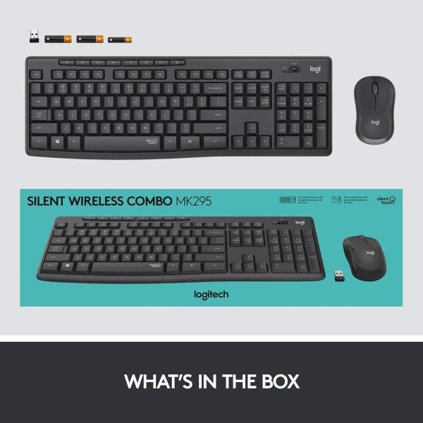 ¡Oferta! LOGITECH MK295 WIRELESS COMBO TECLADO MOUSE 920-009792