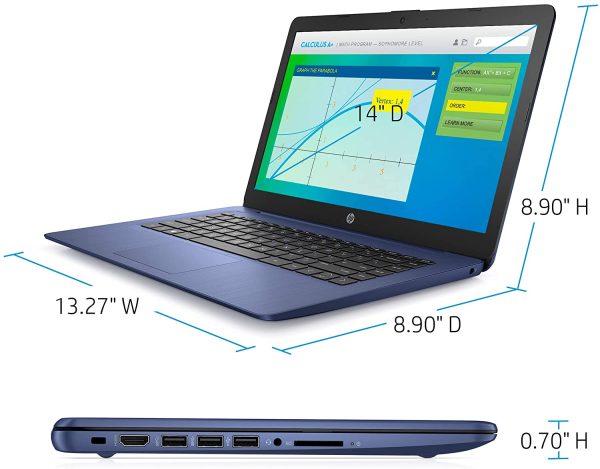 HP Stream 14 HD Intel N4000 4GB 64GB eMM 14-cb171wm - Imagen 3