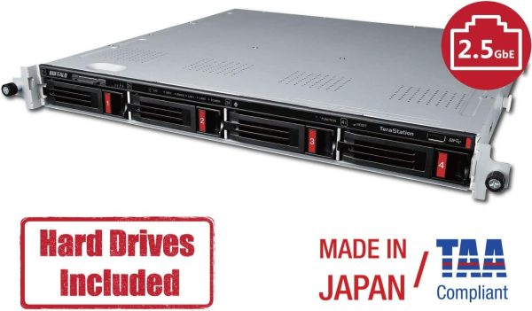 Buffalo TeraStation 48TB 51210RH 12-Bay NAS Server TS51210RH4812