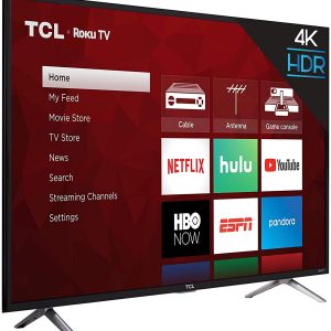 TCL Televisor de 49 pulgadas 4K Ultra HD Roku  49S405