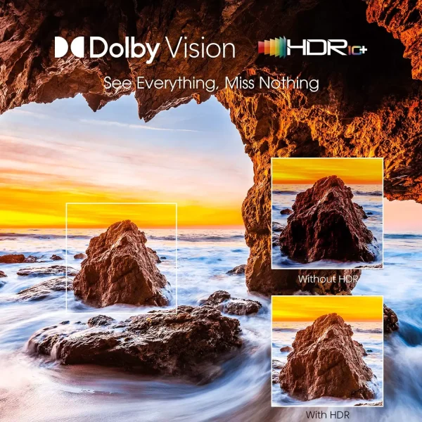 Hisense Smart TV 50 pulgadas ULED 4K 50U6G - Imagen 3