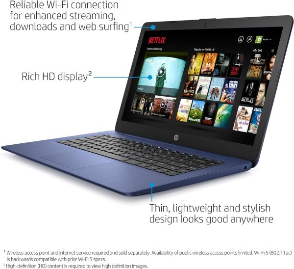 HP Stream14" Celeron N4000 4GB 64GB 5T9T6UA#ABA - Imagen 3