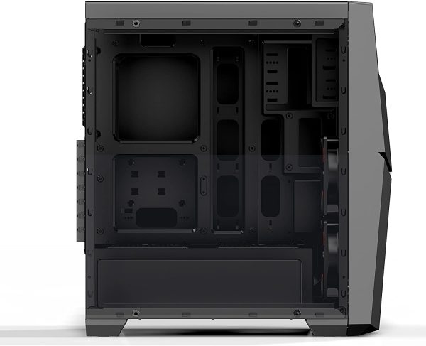 Case Azza Golem 221 Gaming 2 FAN X 120 Mm LED rojo CA-AZZA 221G - Imagen 6