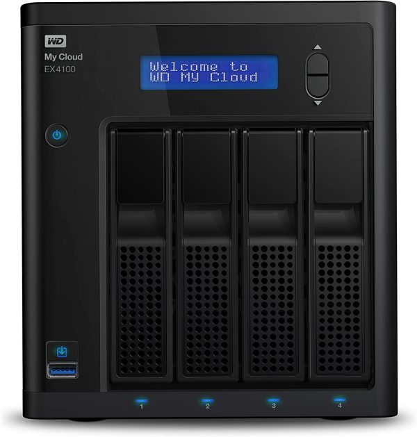 WD 8TB serie My Cloud EX4100 Expert  WDBWZE0080KBK-NESN