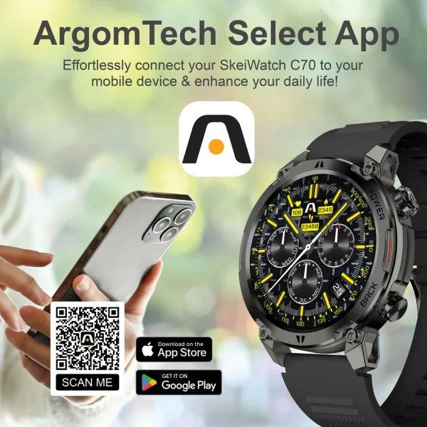¡Oferta! ARGOM SKEIWATCH NEGRO C70 ARG-WT-6070BK - Imagen 12
