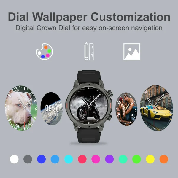 ¡Oferta! ARGOM SKEIWATCH NEGRO C70 ARG-WT-6070BK - Imagen 4
