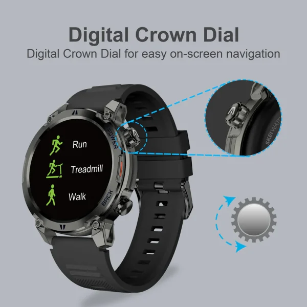 ¡Oferta! ARGOM SKEIWATCH NEGRO C70 ARG-WT-6070BK - Imagen 9