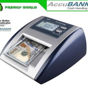 Accubanker D500 Detector Billetes Falsos + Contador D500