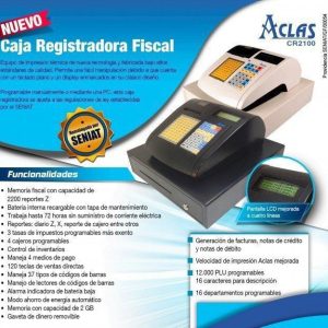 Aclas CR2100 Cajas Registradora  CR2100