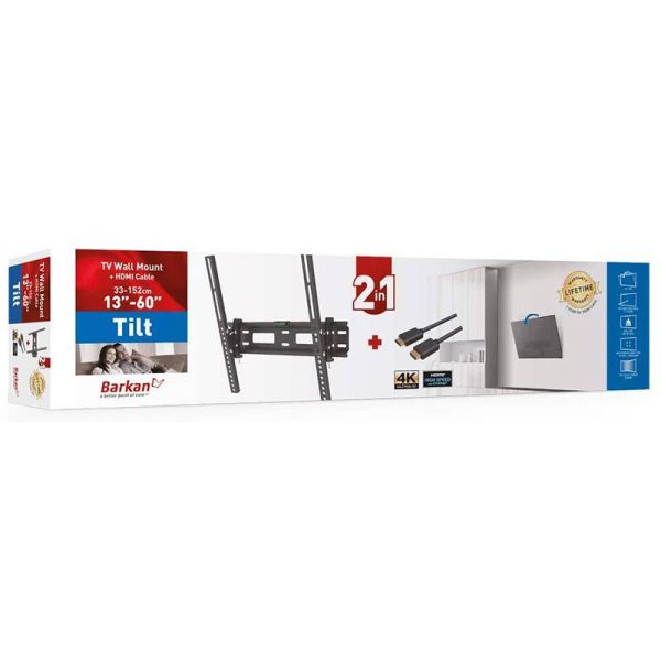 BARKAN BASE  FIJA CON INCLINACION  2 in 1  13" A 60" CHD310