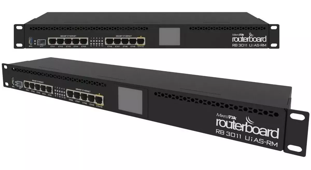 Mikrotik RB3011 Routerboard 10xGigabit USB 3.0 RB3011UiAS-RM Mikrotik RB3011 Routerboard 10xGigabit USB 3.0 RB3011UiAS-RM