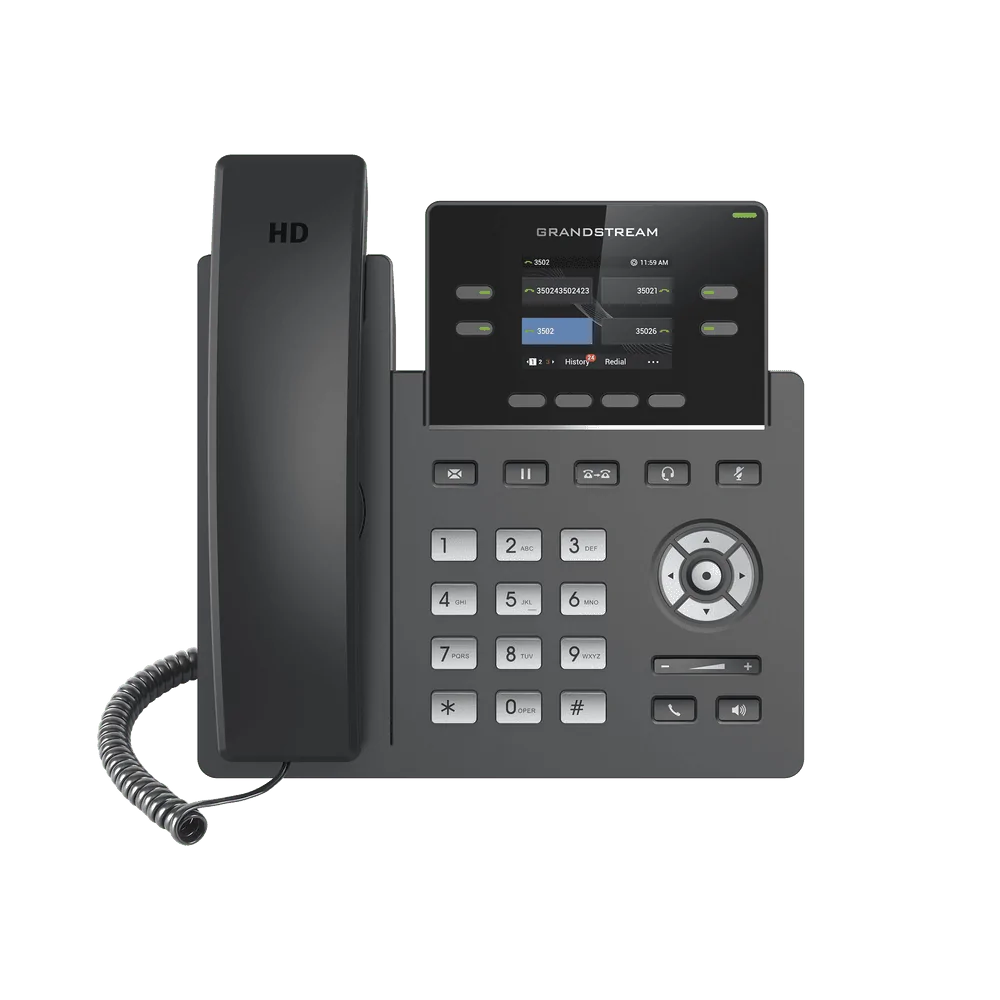 Grandstream GRP2612W Teléfono IP WiFi GRP2612W Grandstream GRP2612W Teléfono IP WiFi GRP2612W