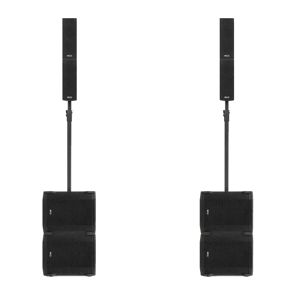 SISTEMA DE AUDIO PORTATIL DE 2 VIAS 460 W RMS  920 W PRO DG NEO-1 ARRAY