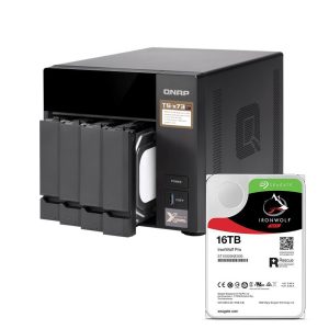 QNAP TS-473-4G-US 4-Bay NAS-iSCSI IP-SAN TS-473-4G-US