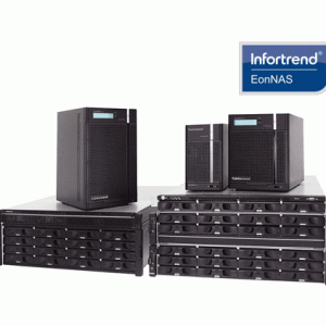 Servidores NAS Infortrend almacenamiento y protección de datos