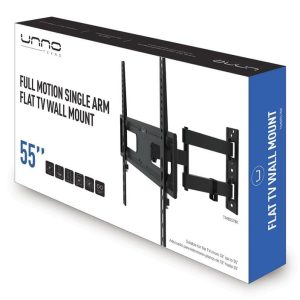 UNNO TEKNO BASE PARED MOVIMIENTO COMPLETO  TV 55" TM8057BK