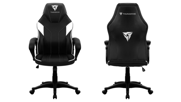 SILLA GAMER THUNDERX3 EC1 EC1-Black-White