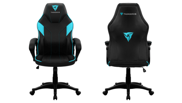 SILLA GAMER THUNDERX3 EC1 EC1-Black-Cyan