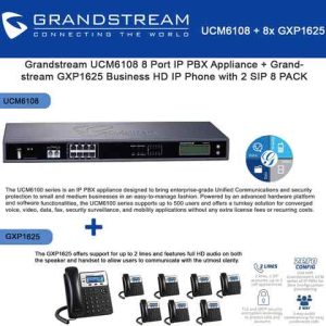 Grandstream UCM6108 Central IP PBX UCM6108