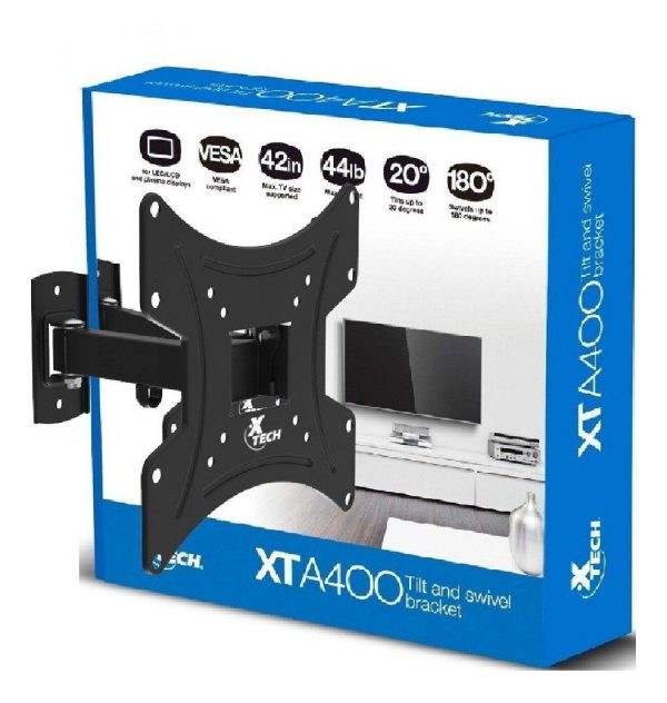 Xtech Soporte con inclinación y giro  23 a 42 pulgadas XTA-400