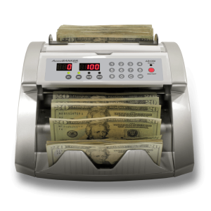 CONTADORA DE BILLETES ACCUBANKER AB1050 CON DETECTOR MG-UV AB1050