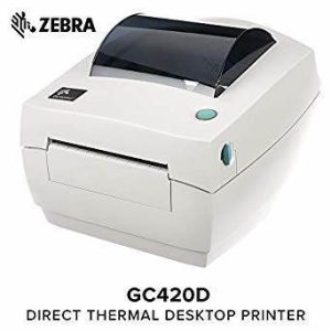 Impresora Zebra desktop térmica directa GC420G