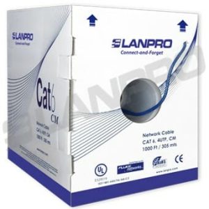 LanPro Cable CAT 6 sin blindaje U/UTP C6E10GRB