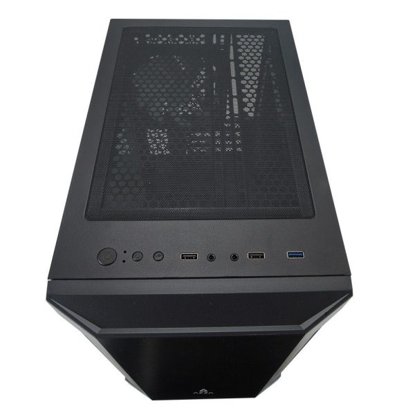 AZZA Micro ATX Mini Tower Tempered Glass Bastion 120 CSAZ-120 - Imagen 3