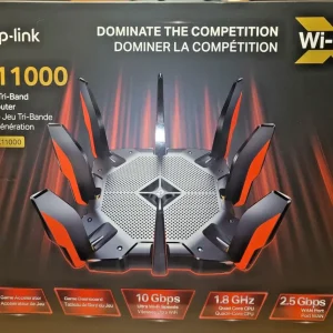 ¡Oferta! TP-Link Archer AX11000 router triple banda Wi-Fi 6 10756 Mbp Archer AX11000
