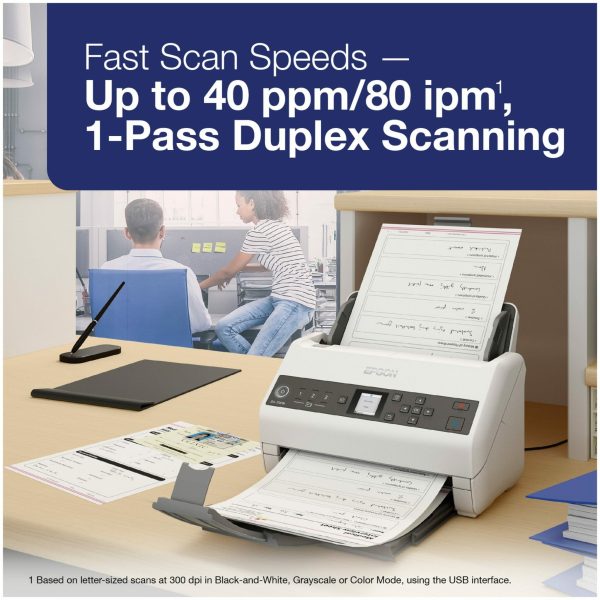 ¡Oferta! Epson DS-730N Sheetfed Scanner Tabloide B11B259201 - Imagen 2