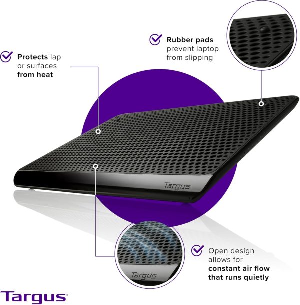 ¡Oferta! Targus Enfriador Laptop Chill Mat [Negro] PA248U5 - Imagen 2