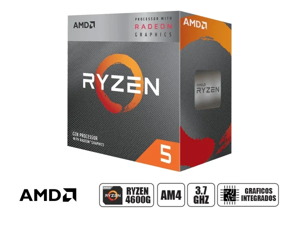 AMD RYZEN 5 4600G HEXA-CORE 3.7GHz SOCKET AM4 100-100000147BOX