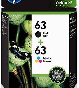 HP 63 Pack negro y tricolor L0R46AN