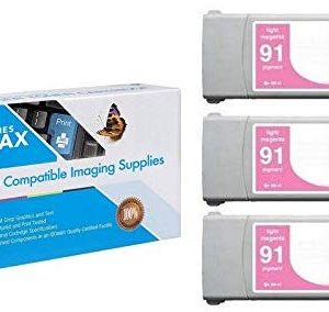 Tinta Magenta HP 91 (C9487A) SuppliesMAX 3/PK-775 ML