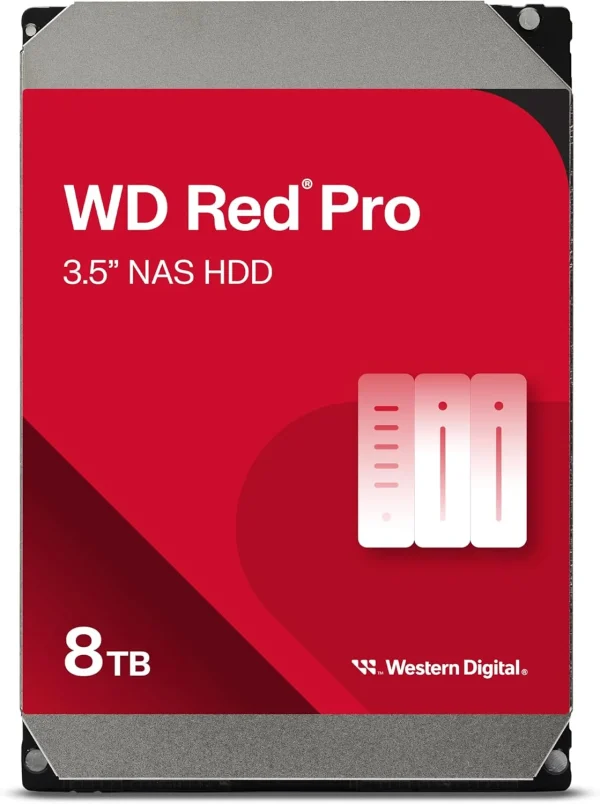 ¡Oferta! WESTERN DIGITAL 8TB SATA3 256MB 7200 RED NAS PRO WD8005FFBX