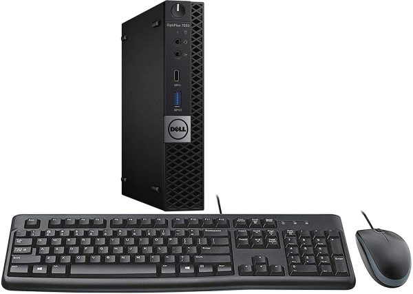 Dell Optiplex 7050 Micro Desktop I7-6500 8GB 500GB HDD 7050-I5-8-500