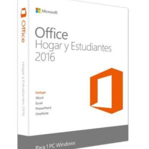 ¡Oferta! Microsoft Office Hogar y Estudiantes  2016 Español 32-64-bit 1 PC P-Windows 79G-04351