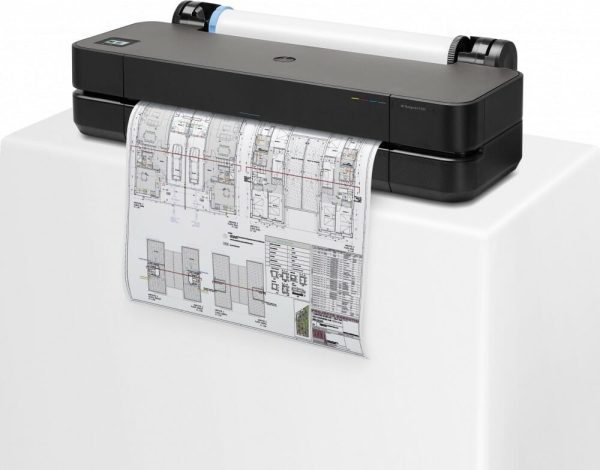 HP DesignJet T250 24" Color Inyección Plotter 5HB06A - Imagen 2