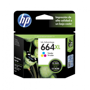 HP 664XL Alto Rendimiento Tricolor F6V30AL