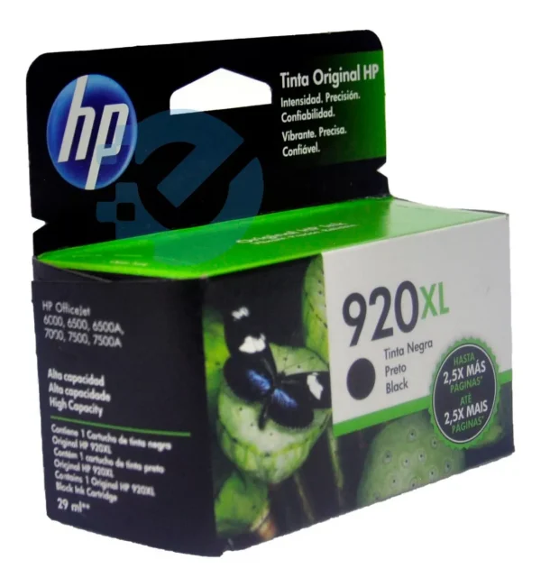 HP 920XL Negra Original  CD975AL