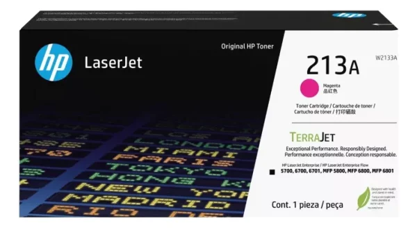 ¡Oferta! HP 213A Cartucho de tóner Laserjet original MAGENTA W2133A