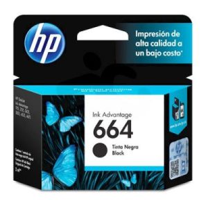 HP 664 Advantage Cartucho original tinta negra F6V29AL