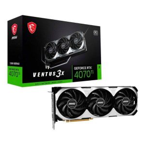 MSI GEFORCE RTX 4070 TI VENTUS 3X 12G G407TV3X12