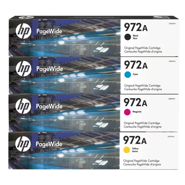 HP 972A Pagewide Cartucho Amarillo 3000 paginas L0R92AN