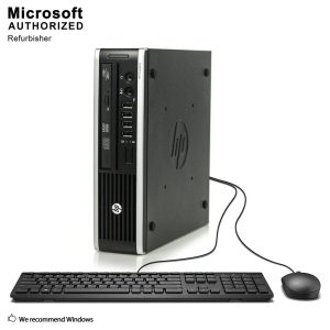 HP 8200 Ultra-slim PC  i5-2400 8GB DVDRW 120GB SSD B2B12UT#ABA